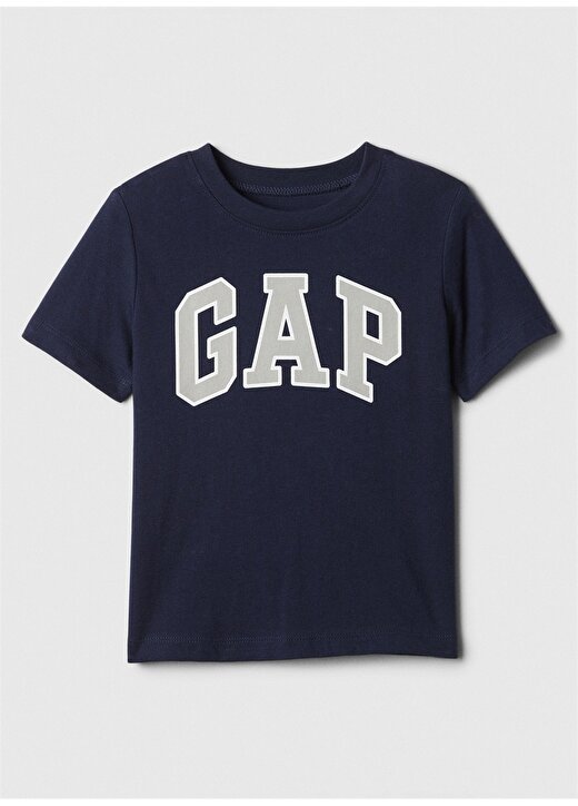 Gap Baskılı Koyu Lacivert Erkek T-Shirt 459557014-A 1