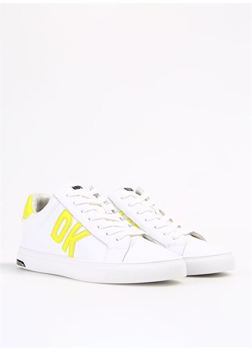 Dkny Beyaz - Sarı Kadın Sneaker ABENI - LACE UP 2