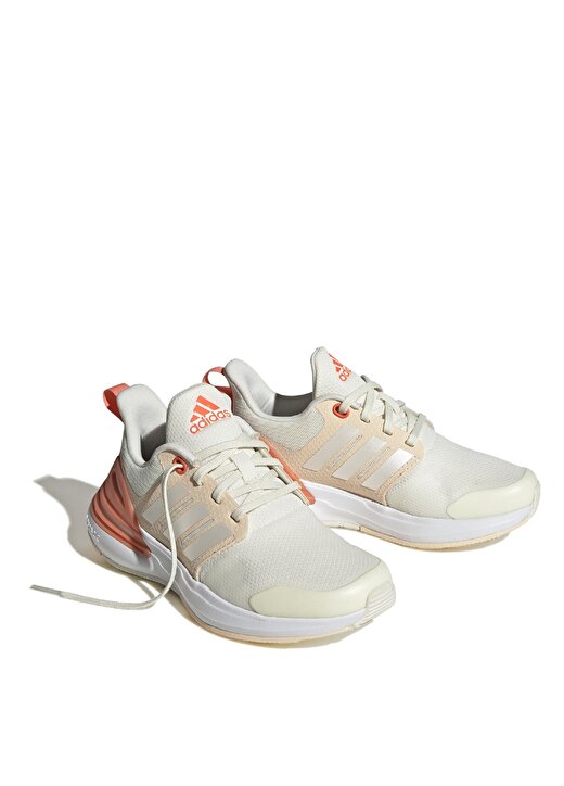 Adidas Bej - Turuncu Kız Çocuk Koşu Ayakkabısı HP6127-Rapidasport K 4
