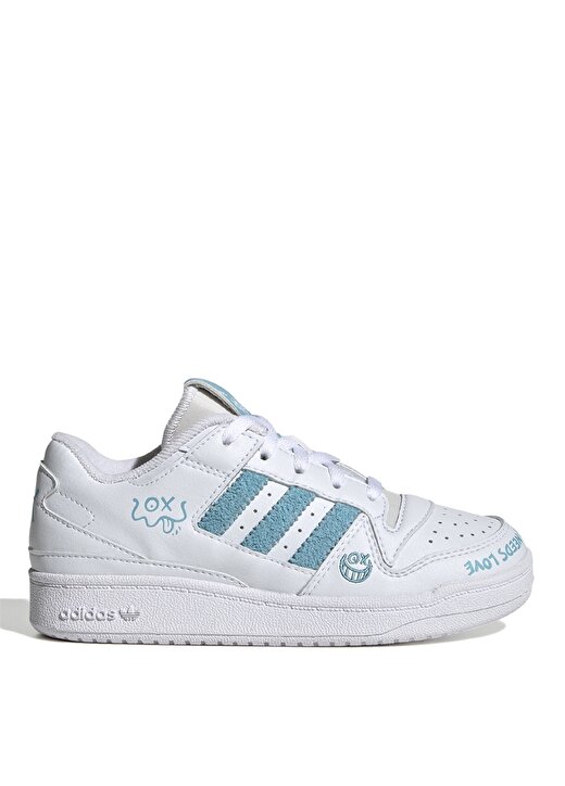 Adidas Beyaz Kız Çocuk Yürüyüş Ayakkabısı HP6280-FORUM LOW C 1