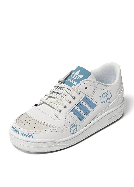 Adidas Beyaz Kız Çocuk Yürüyüş Ayakkabısı HP6280-FORUM LOW C 3