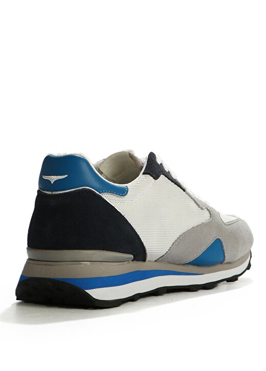 Alberto Guardiani Beyaz - Mavi - Gri Erkek Sneaker WEN 3163 LOW M 3