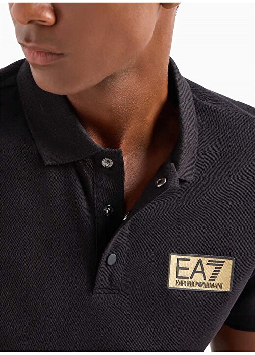 EA7 Lacivert Erkek Polo T-Shirt 3DPF02PJ5AZ 2