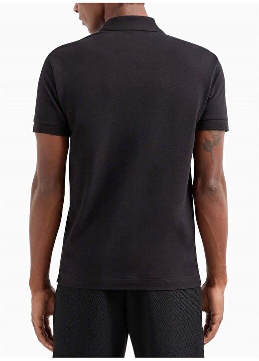 EA7 Siyah Erkek Polo T-Shirt 3DPF02PJ5AZ 4