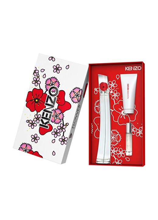 Kenzo Flower By Kenzo EDP 100 Ml Kadın Parfüm Set 1