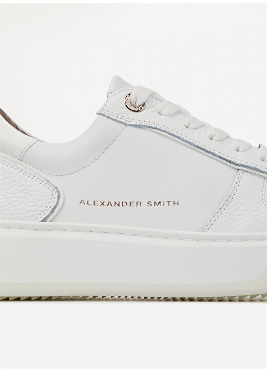 Alexander Smith Beyaz Kadın Deri Sneaker ASAZHWW1515TWT 4