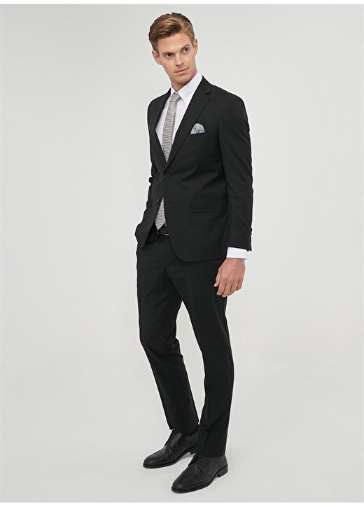 Altınyıldız Classics Normal Bel Regular Fit Siyah Erkek Takım Elbise 4A3010000007 2