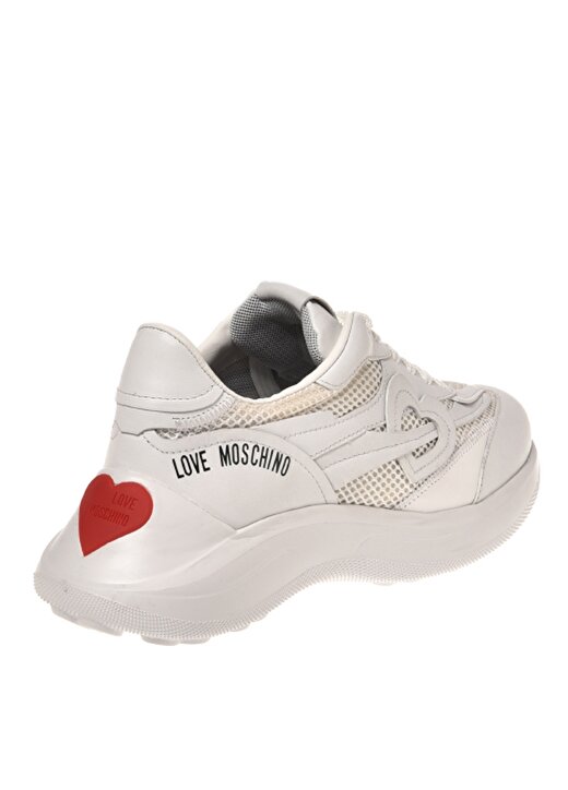 Love Moschino Beyaz Kadın Sneaker JA15366G1IIQA 3
