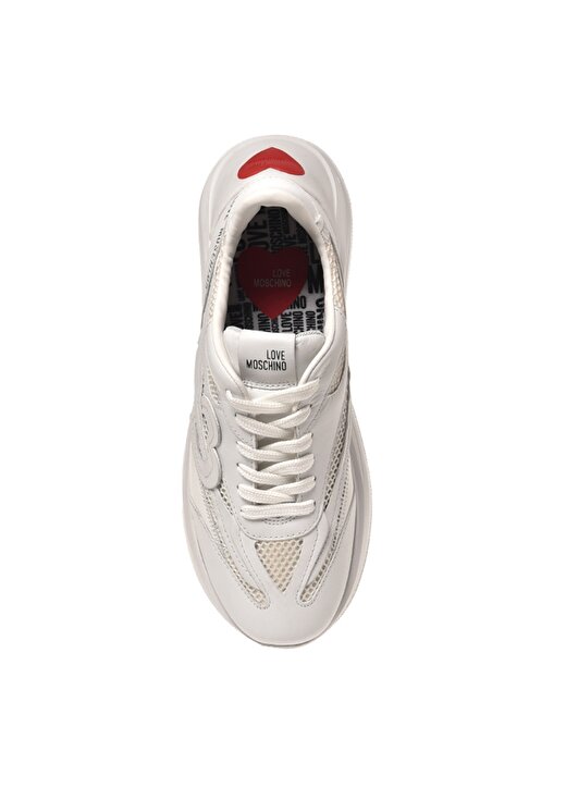 Love Moschino Beyaz Kadın Sneaker JA15366G1IIQA 4