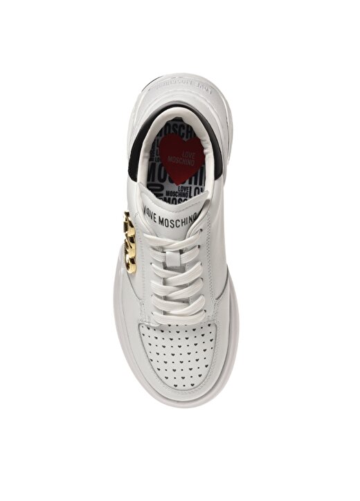 Love Moschino Beyaz Kadın Sneaker JA15405G1IIA1 4
