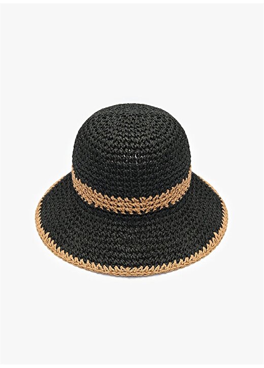 Penti Siyah Kadın Şapka PYM2XG7G24IY 1