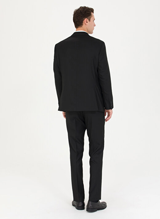 Pierre Cardin Normal Bel Slim Fit Siyah Erkek Takım Elbise T19153/ST 3