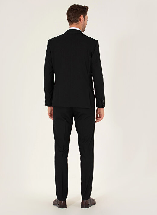 Pierre Cardin Normal Bel Slim Fit Siyah Erkek Takım Elbise N00084/ST 3