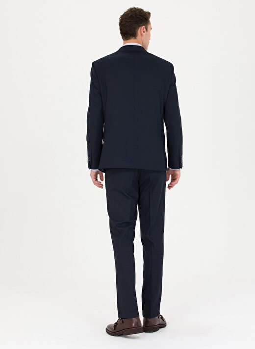 Pierre Cardin Normal Bel Slim Fit Lacivert Erkek Takım Elbise T19153/ST 2