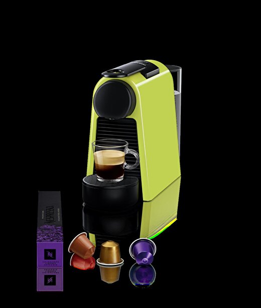 Nespresso D30 GREEN Essenza Mini  Kapsüllü Kahve Makinesi 1