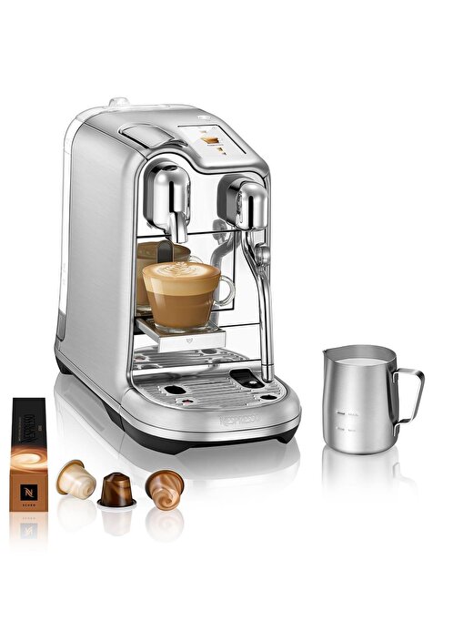 Nespresso J620 Creatista Pro Kapsüllü Kahve Makinesi Gümüş 1
