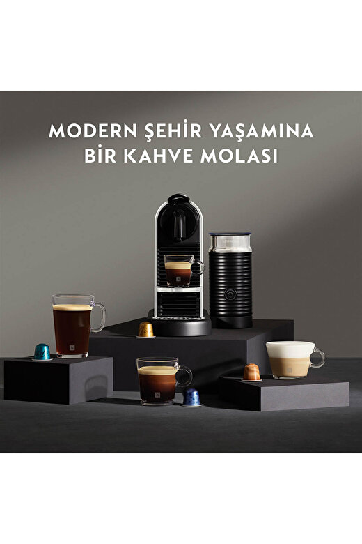 Nespresso D145 Citiz Platinum Bundle ,Paslanmaz Çelik 3