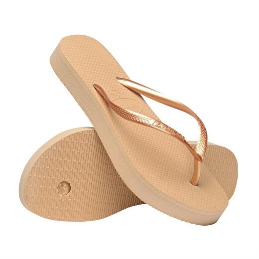 Havaianas Slim Flatform Golden  Dore Kadın Terlik 3