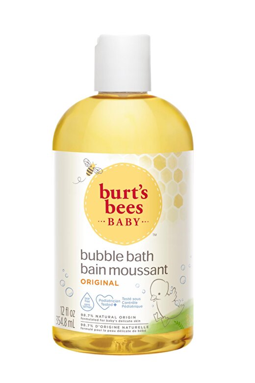 Burts Bees Bebek Saç-Vücut Şampuanı ve Banyo Köpüğü  - Baby Bee Bubble Bath 350 Ml 1