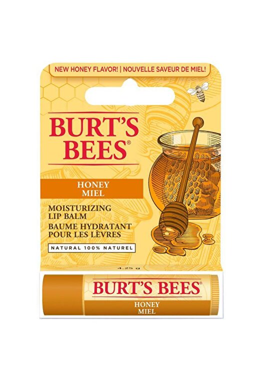 Burts Bees  Bal Aromalı Dudak Bakım Kremi Blister Ambalaj - Honey Lip Balm Blister 4,25 gr x 2 Adet 2
