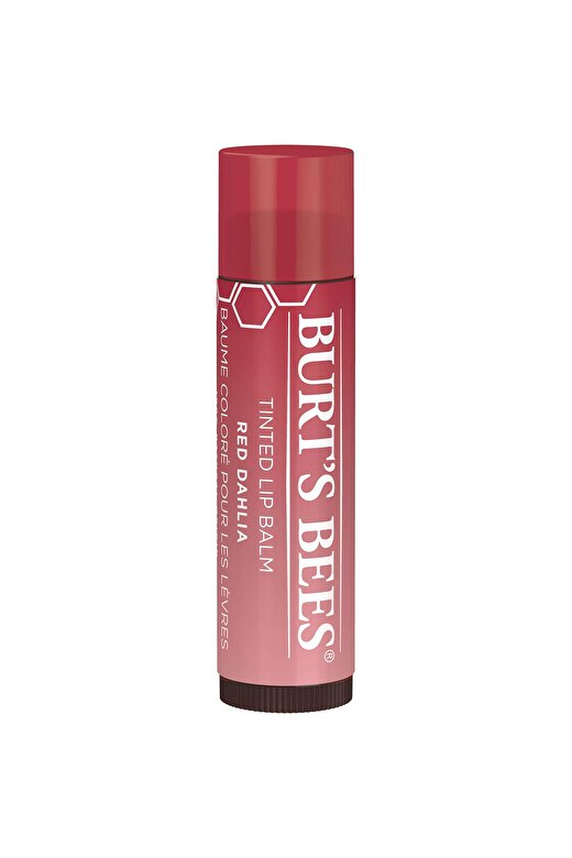 Burts Bees Renkli Dudak Bakım Kremi Vişne - Tinted Lip Balm Red Dahlia 4,25 gr 1