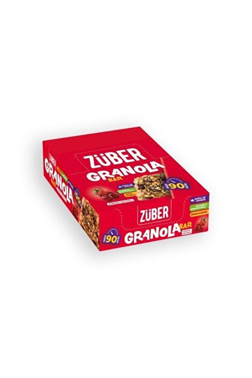 Kırmızı Meyveli Granola Bar, 25 G X 15 2