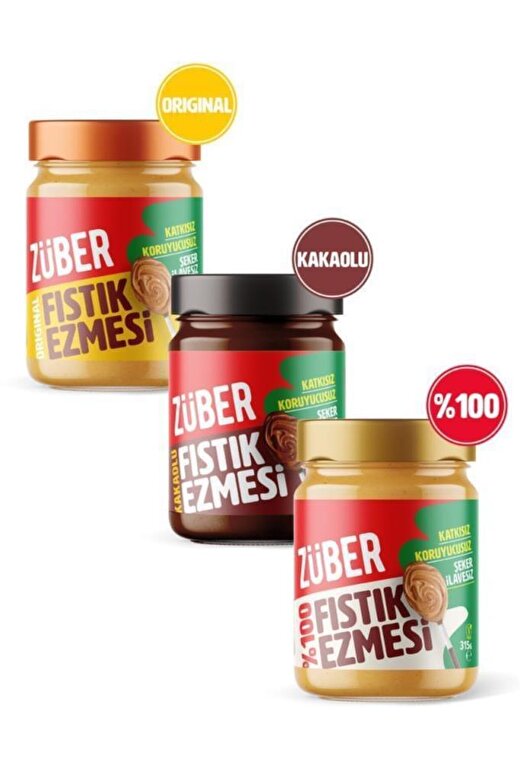 Züber Fıstık Ezmesi Deneme Paketi 2