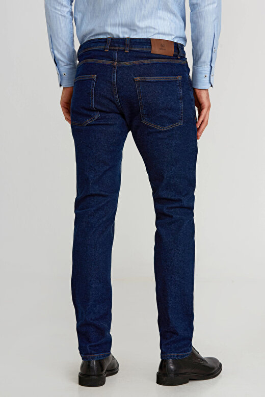 Bisse PNJ 24107 5 CEP  DENIM PANT. Lacivert PNJ24Y24107_D39 2