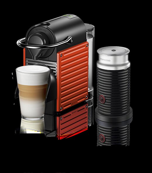 Nespresso C66R Pixie Red Bundle Kahve Makinesi 2