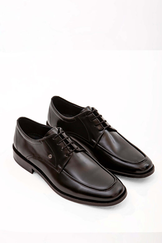 Tamer Tanca Erkek Hakiki Deri Siyah Açma Klasik Ayakkabı 4