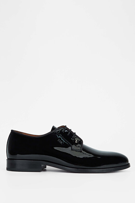 Tamer Tanca Erkek Hakiki Deri Siyah Klasik Ayakkabı 1