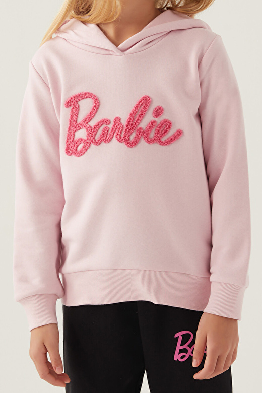 Barbie Kız Çocuk Pembe Sweatshirt 4