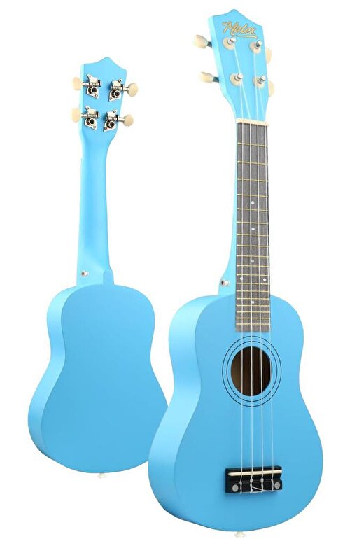 Midex UKX-233BL Mavi Concert Ukulele (Askı Çanta Metod Pena) 4