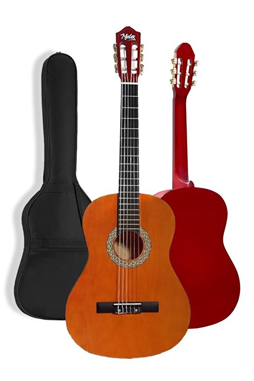 Midex CG-34YL Kaliteli 34 İnç 1/2 Junior Çocuk Gitarı 4-8 Yaş Arası (Çanta Askı Pena Metod) 3