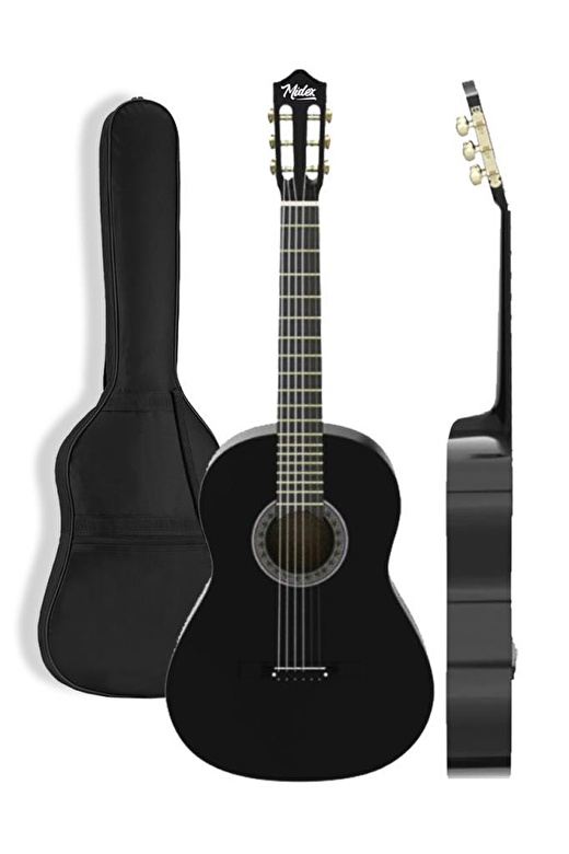 Midex CG-34BK Kaliteli 34 İnç 1/2 Junior Çocuk Gitarı 4-8 Yaş Arası (Çanta Askı Pena Metod) 3