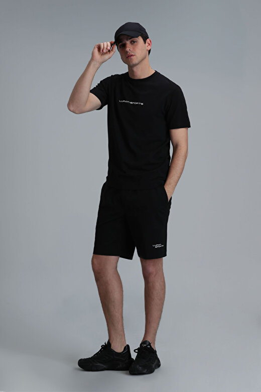 Tony Modern Grafik T- Shirt Siyah 3