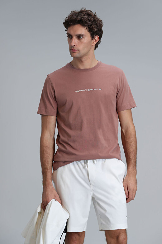 Tony Modern Grafik T- Shirt Tarçın 3