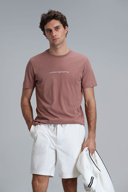 Tony Modern Grafik T- Shirt Tarçın 1