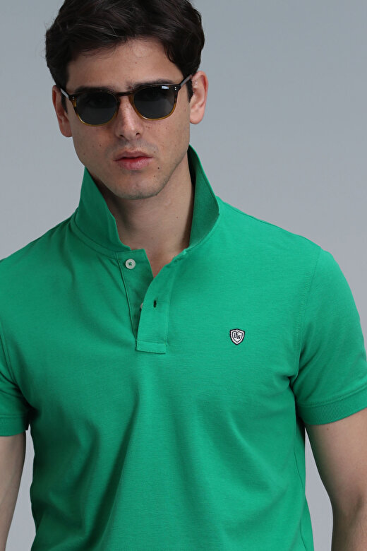 Laon Smart Erkek Polo Tişört Açık Yeşil 4