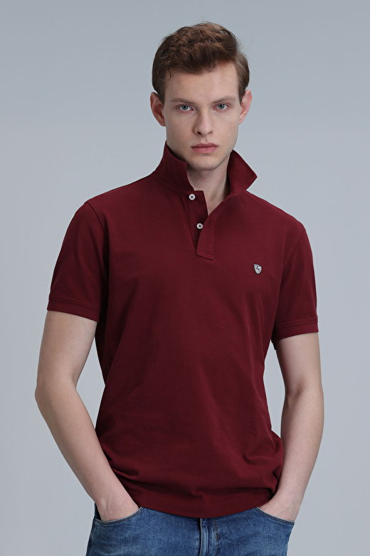 Laon Smart Erkek Polo Tişört Bordo 3