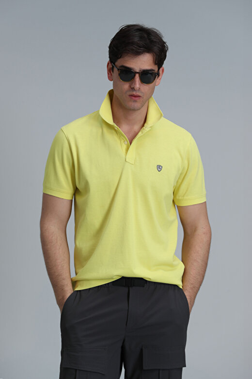Laon Smart Erkek Polo Tişört Sarı 1