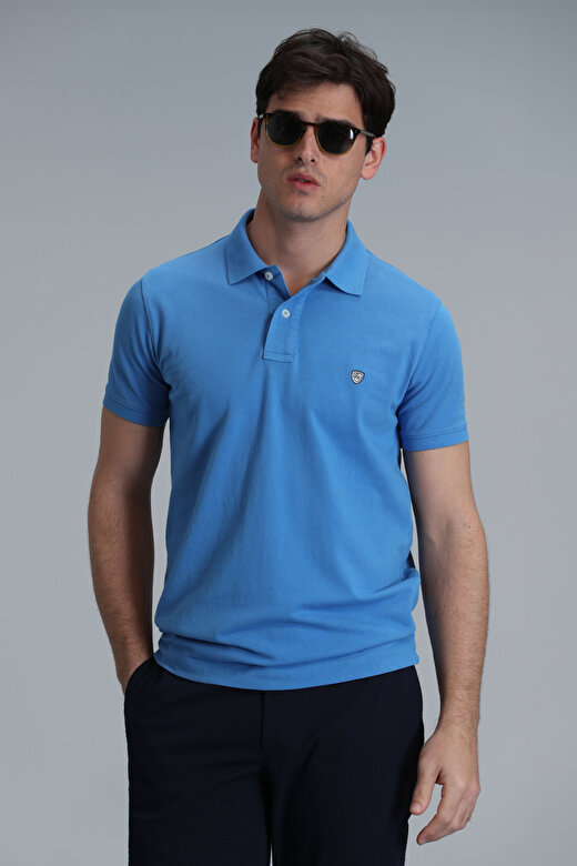 Laon Smart Erkek Polo Tişört Açık Mavi 3