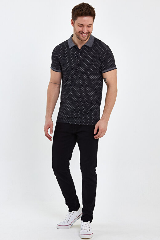 RodiMood Regular Fit Puantiyeli Polo Yaka T-shirt RD23YE027001 2