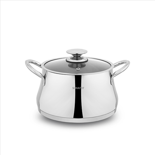 Schafer Caldron Çelik Çeyiz Seti 18 Parça-Inox 4