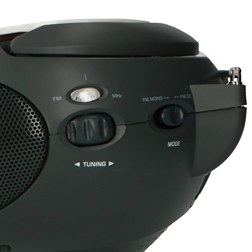 LENCO SCD-24 BEYAZ - CD ÇALARLI TAŞINABİLİR Müzik Seti STEREO FM RADYO - BEYAZ 4