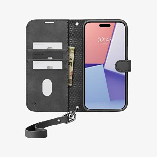 iPhone 15 Pro Kılıf, Spigen Wallet S Pro 3