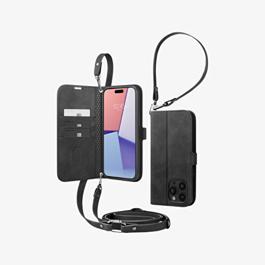 iPhone 15 Pro Kılıf, Spigen Wallet S Pro 4