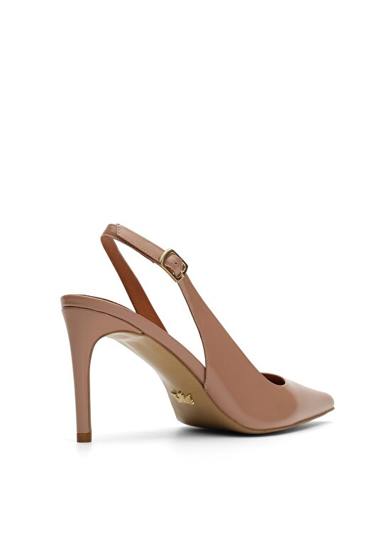 Jabotter Palermo Karamel Rugan 8 Cm Stiletto 4