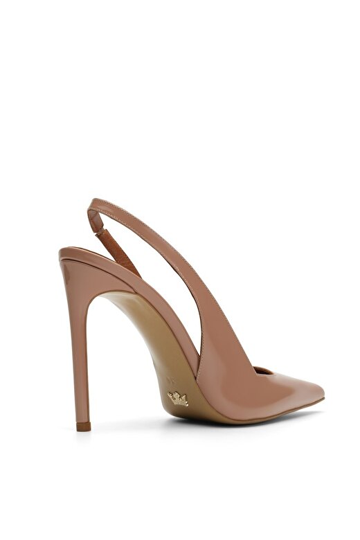 Jabotter Vienna Karamel Rugan 10 Cm Stiletto 3