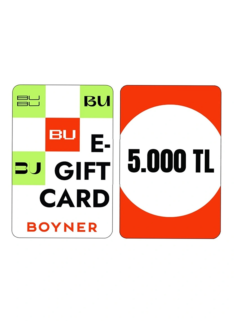 Boyner Digital Hediye Kartı 5000 TL